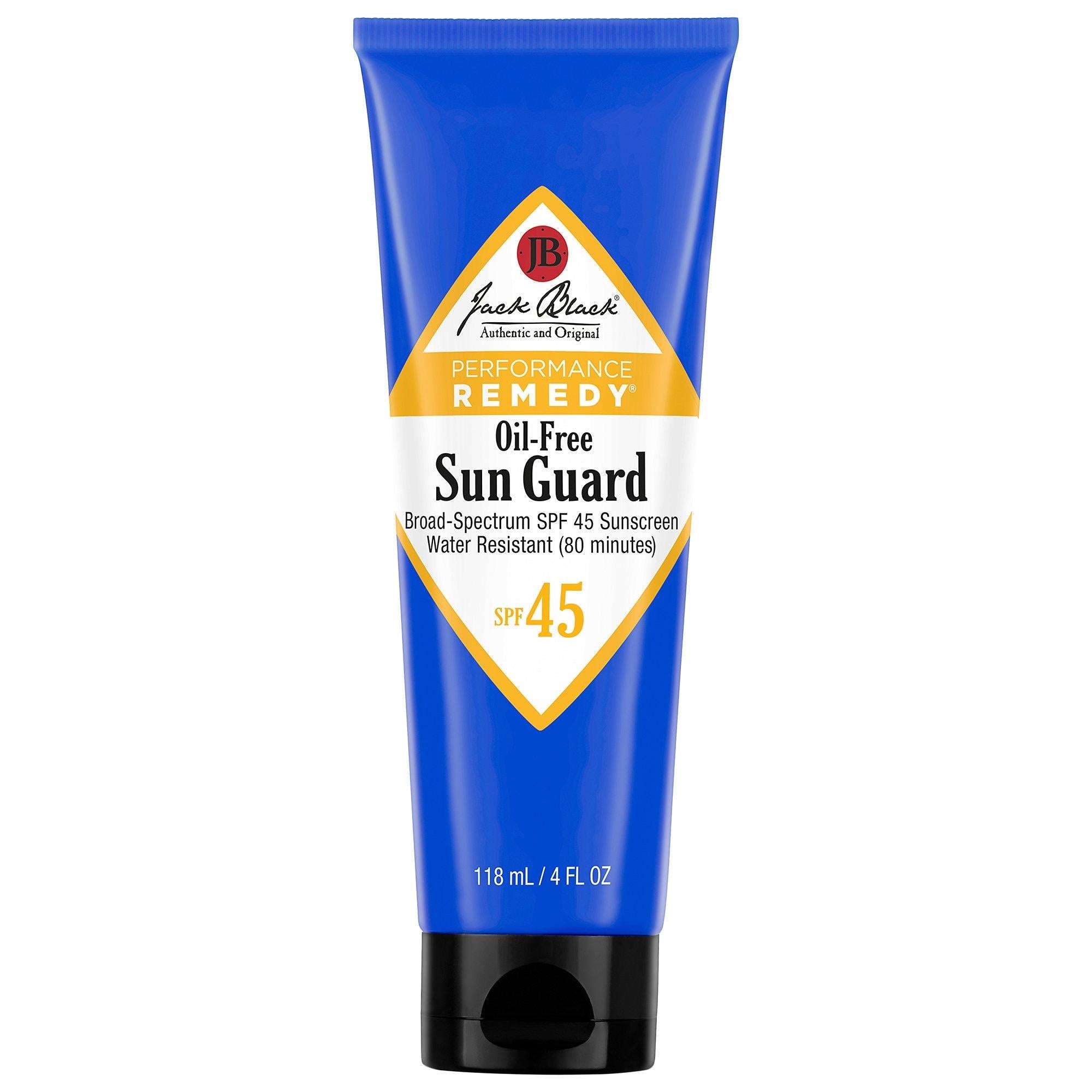 Oil-Free Sun Guard Sunscreen SPF 45: Broad Spectrum UVA/UVB, Water Resistant, Perfect for Sensitive Skin