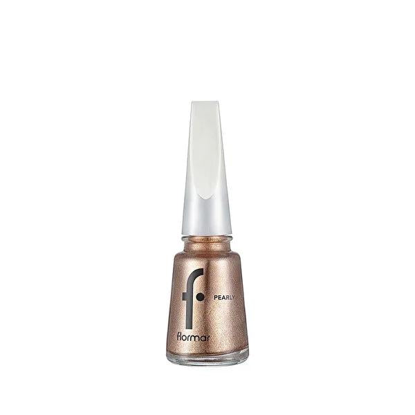 Flormar Pearly Nail Enamel No. 451 - Quick-Drying, 52 Color Options Available