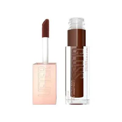 Maybelline Lifter Gloss: Honey'd Lip Gloss with Hyaluronic Acid for Intense Hydration, Plumped Lips & Natural, Glossy Shine - Toast Shade