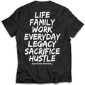 Bigger Than Basketball Basketball is Life - T-Shirt - Black — main product shot