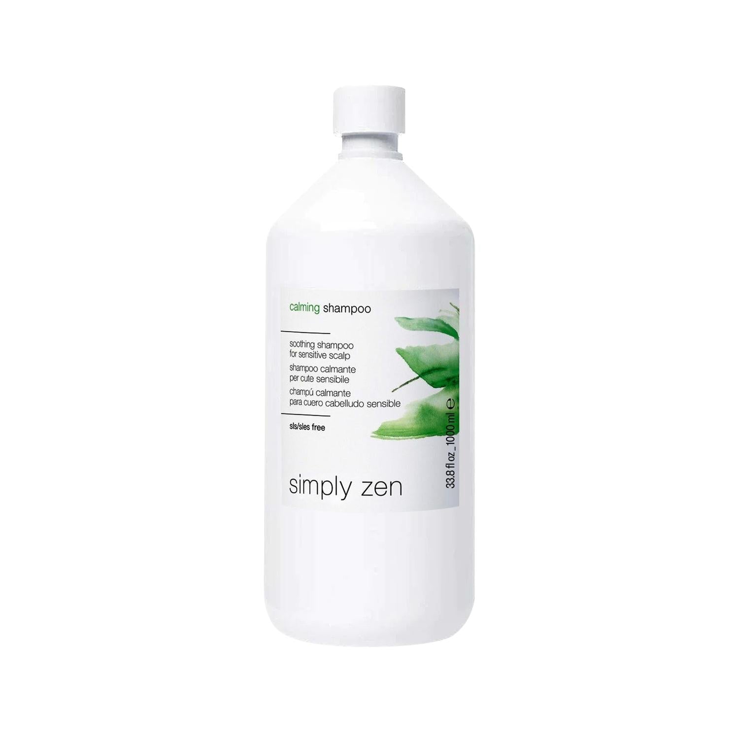 Simply Zen Calming Shampoo 1000ml - Soothing Scalp Treatment & Relaxing Hair Care