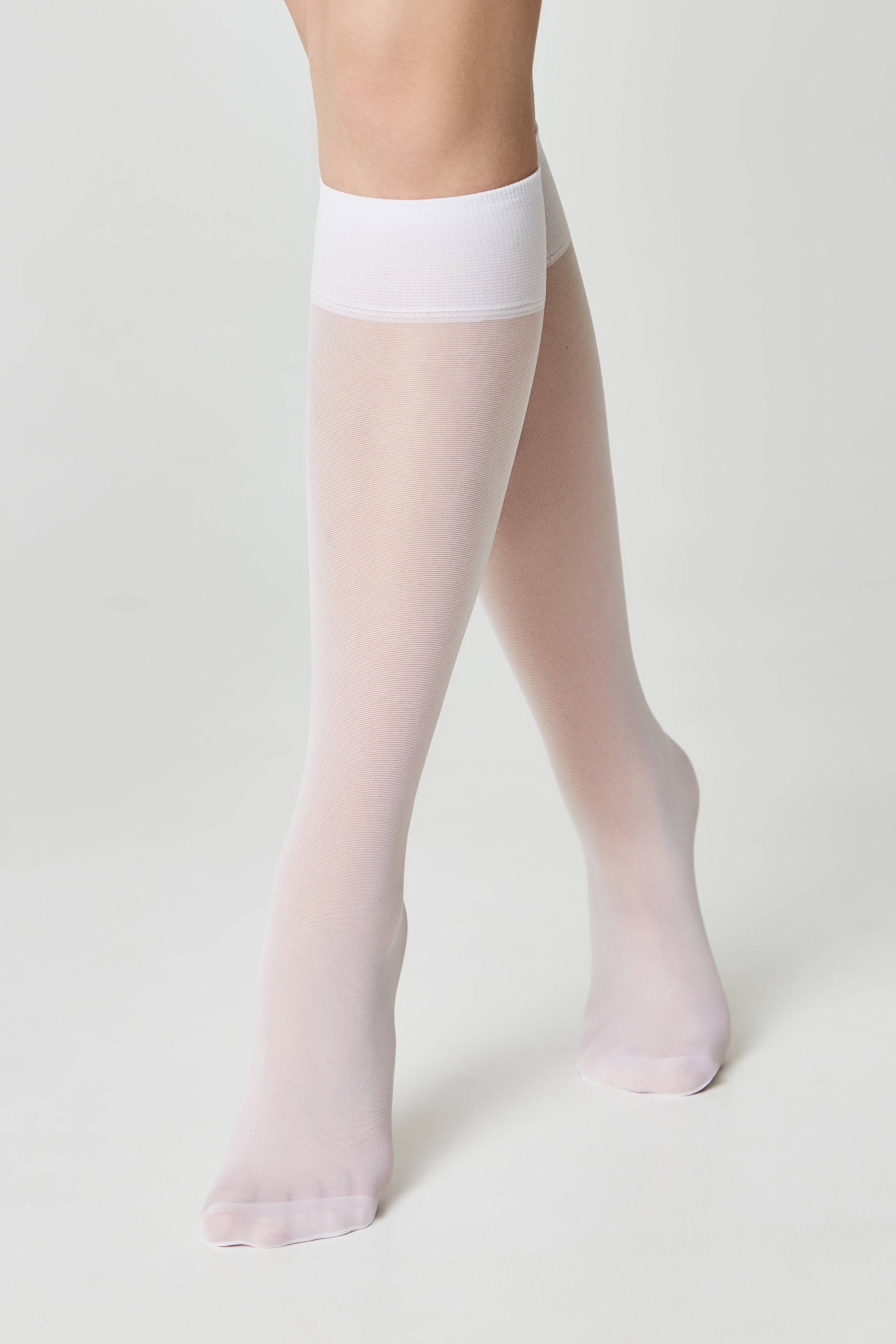 TheRanok.com Knee Highs Conte Tension 40 Den (2 pairs) — in-use photo