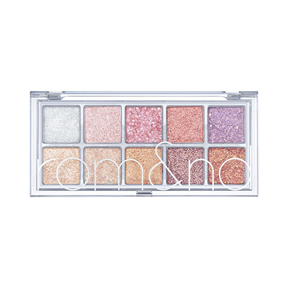 rom&nd Better Than Palette: Light & Glitter Garden - Versatile Eyeshadow Palette for Stunning Eye Makeup, Long-Lasting, Shimmer & Matte Shades