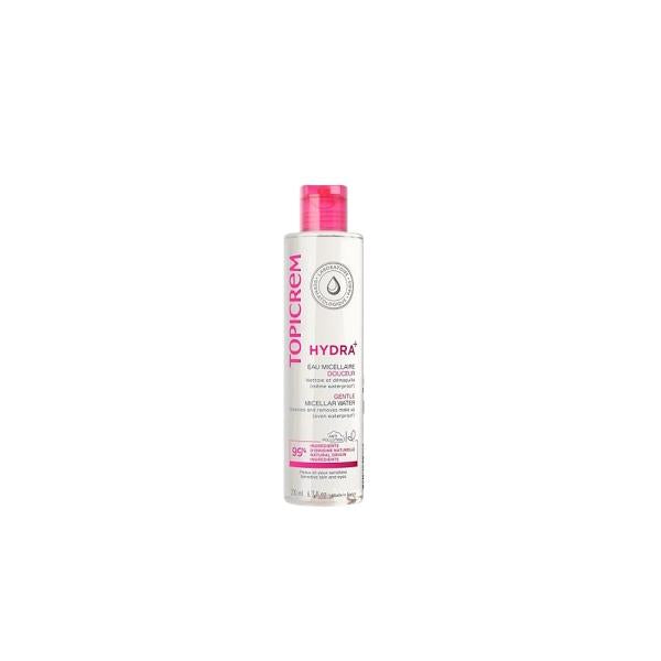 Topicrem Face and Eye Cleansing Water for Sensitive Skin - Gentle, Non-Irritating, 200ml