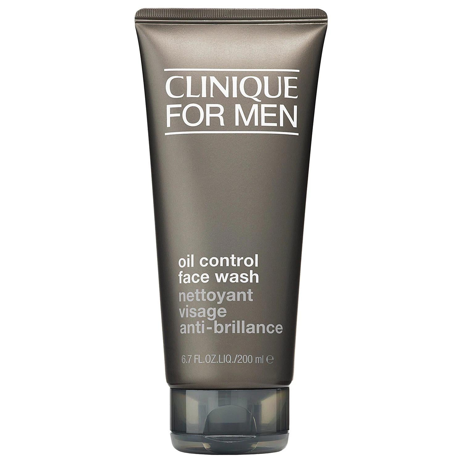 Oil Control Face Wash for Men - Deeply Cleansing Pre-Shave Formula for Normal to Oily Skin