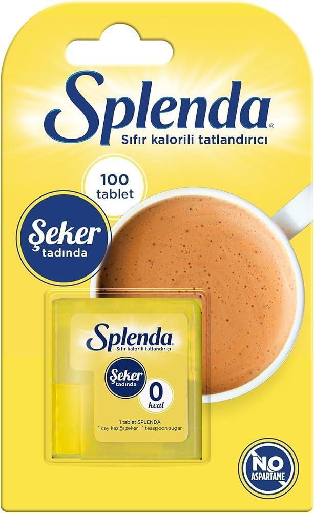 Splenda Sugar Substitute Tablets - Low-Calorie Sweetener for Diabetics & Dieters