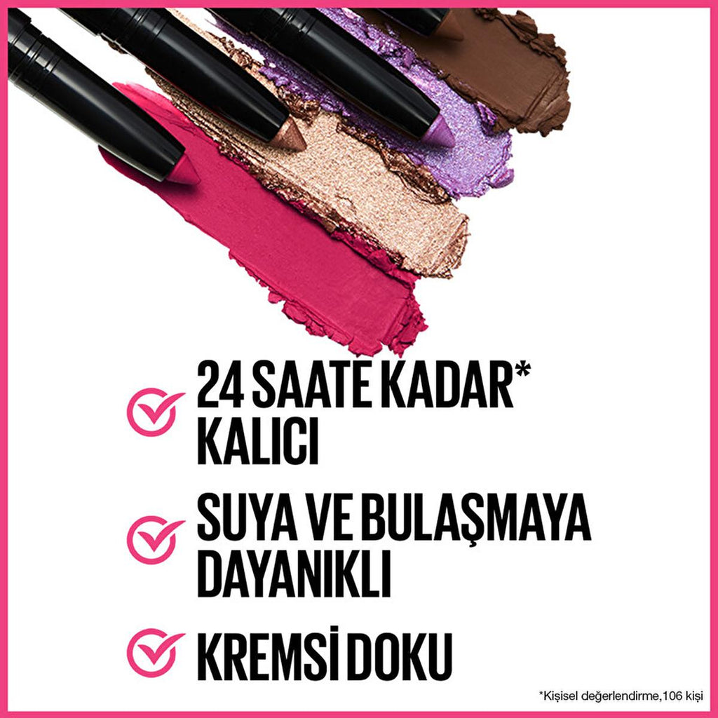 Maybelline Color Tattoo: Long-Lasting, Shining Cream Eyeshadow with Intense Color & Smudge-Proof Formula