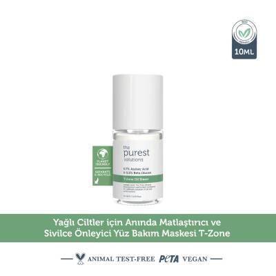 The Purest Solutions T-Zone Oil Eraser - Oil Control & Sebum Balancing for Acne-Prone Skin