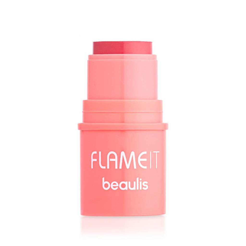 Beaulis Mini Stick Blush - Portable Pink Sunset Blush for Natural Makeup
