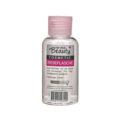 For Your Beauty: 100ml Silicone Travel Bottles - TSA Approved, Leakproof, Compact & Reusable Travel Containers by Beauty Care