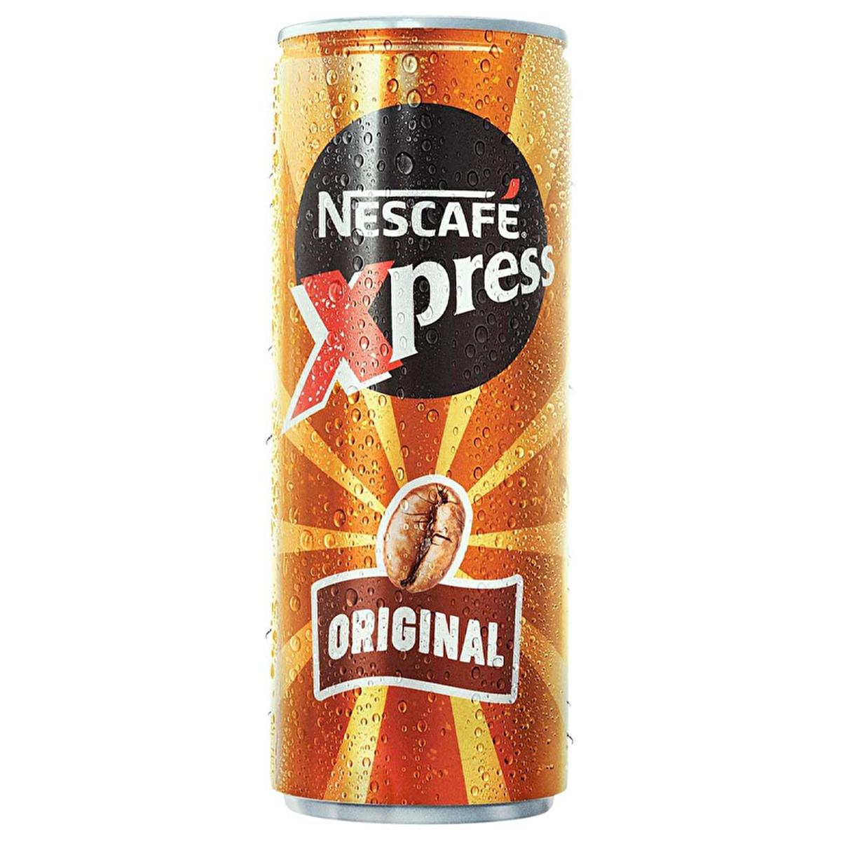 Nescafe Xpress Latte Original Cold Coffee Drink - 8.45 fl oz, Refreshing Iced Coffee Beverage with Milk