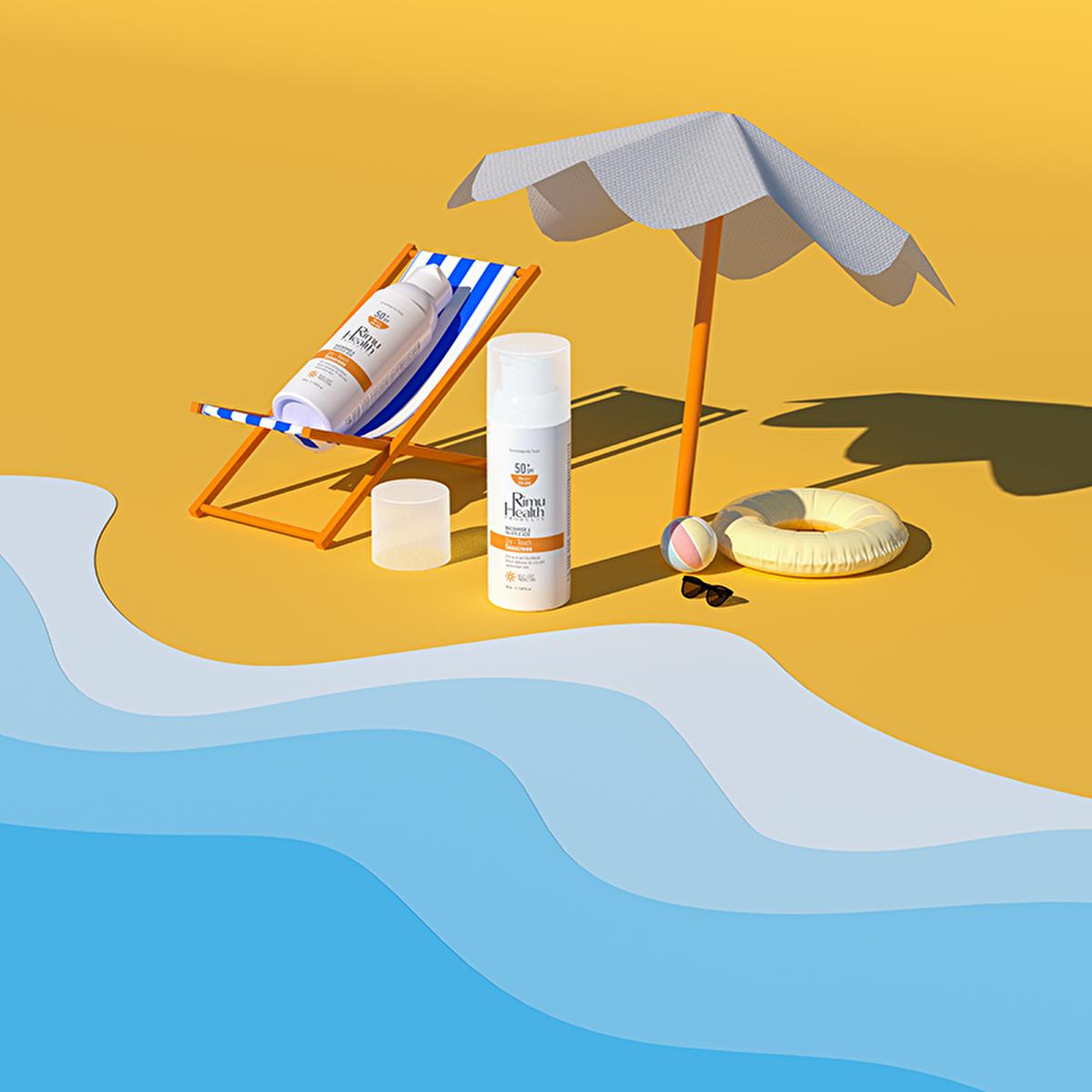 Rimu Health: Niacinamide & Salicylic Acid Sunscreen for Oily & Acne-Prone Skin | Blackhead & Blemish Control, Broad Spectrum UVA Protection