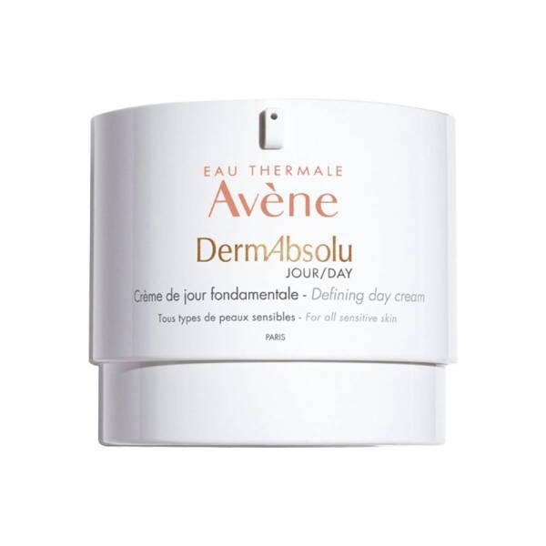 Avene DermAbsolu Anti-Aging Day Cream for Sensitive Skin - Hydrating, Firming, and Soothing with Hyaluronic Acid