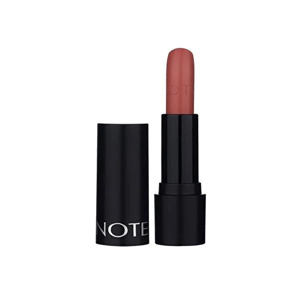 Note Deep Impact Optimistic Rose Lipstick: Creamy, Semi-Glossy, Long-Lasting Moisturizing Lip Color