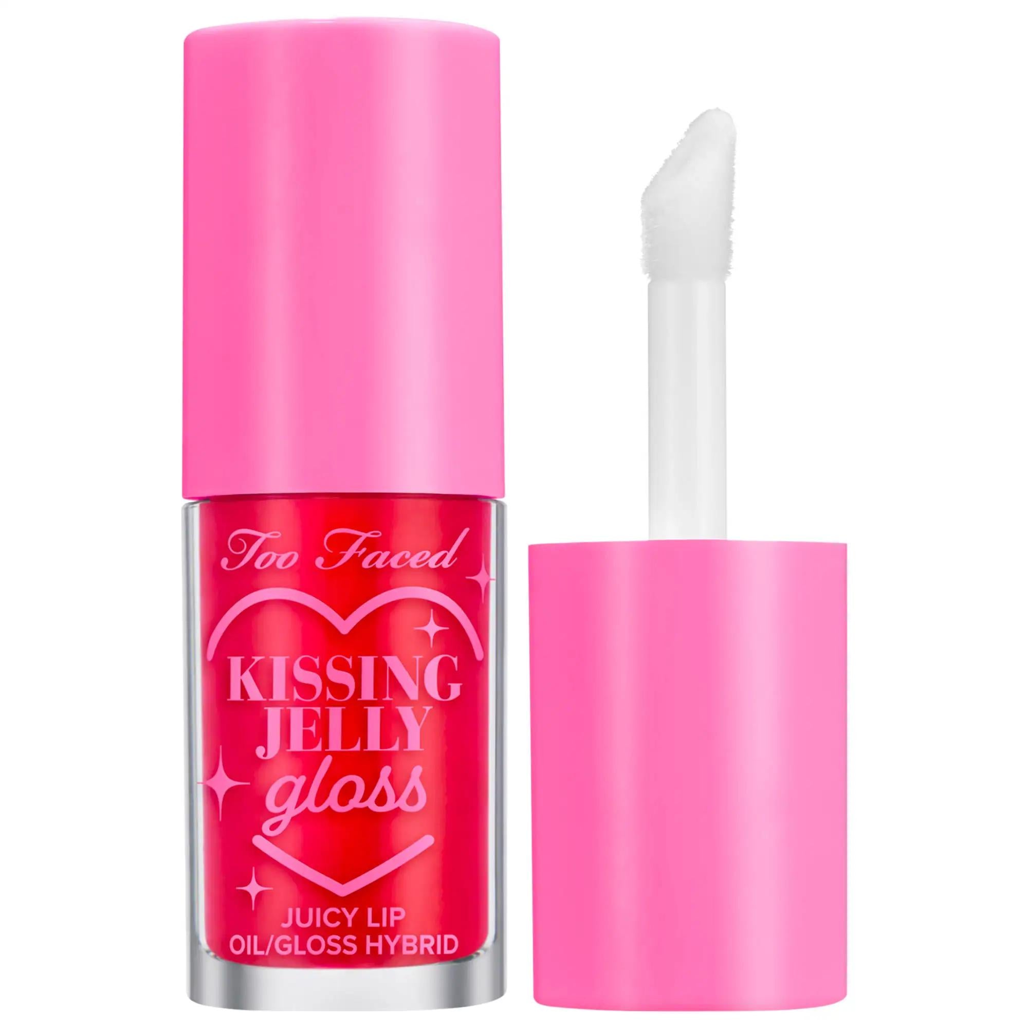 Kissing Jelly: Ultra-Hydrating Non-Sticky Lip Oil Gloss for Sheer Color, Lasting Moisture - Vegan & Cruelty-Free Lip Care