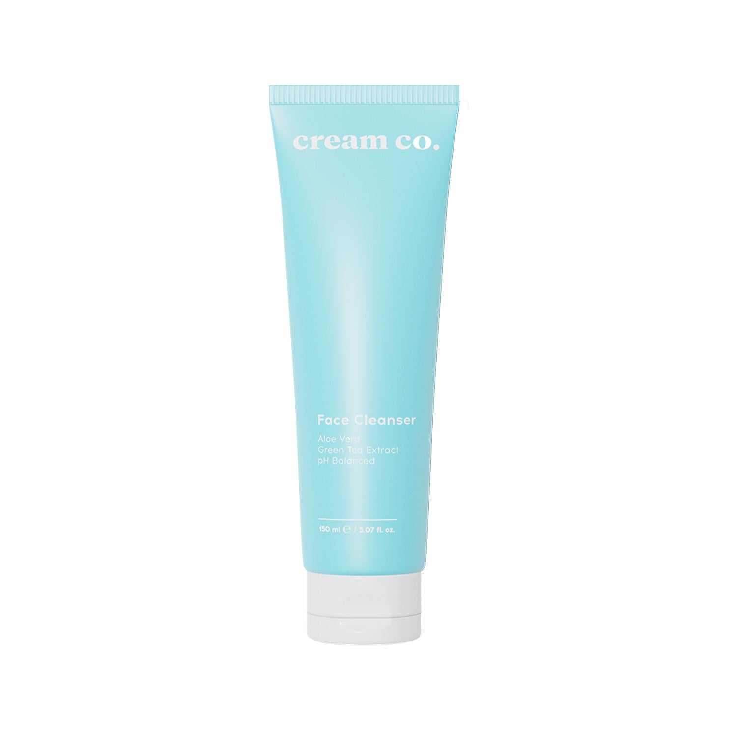 Cream Co. Face Cleanser - Gentle 150ml Gel Cream for Sensitive Skin - Facial Care & Skincare