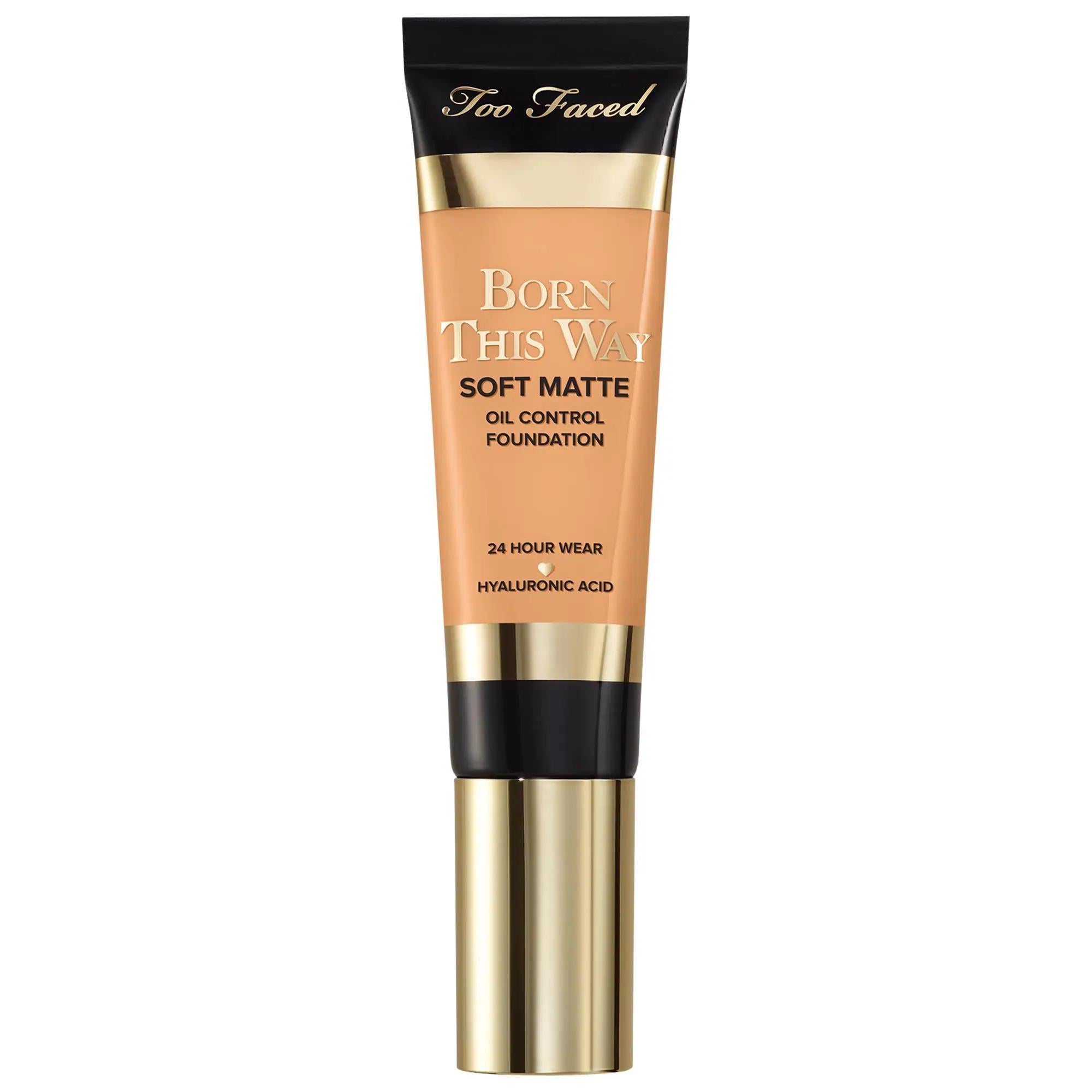 Too Faced Born This Way Soft Matte Foundation - Long-Lasting Oil Control Makeup for Matte Finish