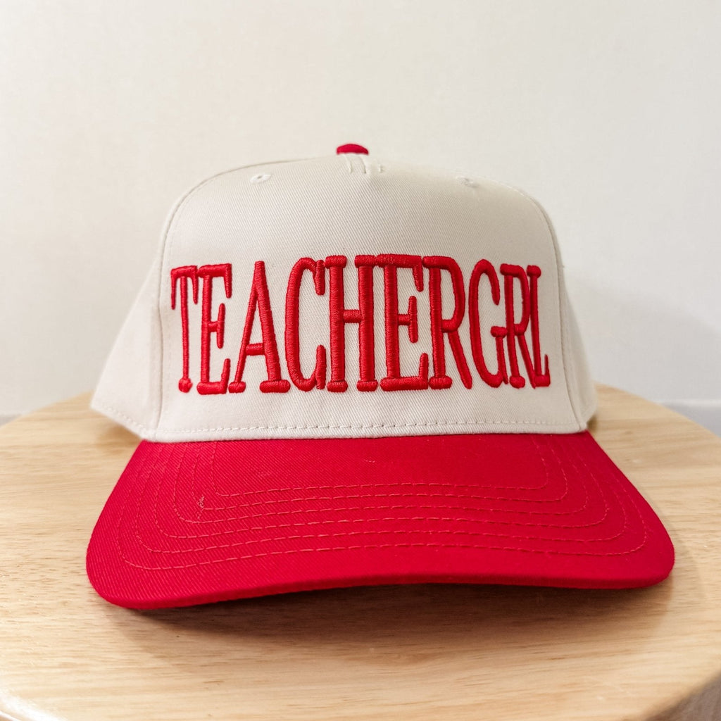 Coco & Rho TEACHERGRL - Trucker Hat — lifestyle context