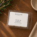 Teak & Coral Wickless Tart – Mobaak Aromatherapy Shoppe