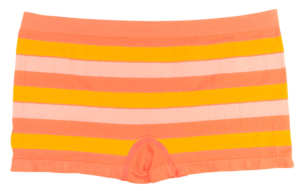 Love Libby Panties Seamless Stripe Tag Free Boyshort — main product shot