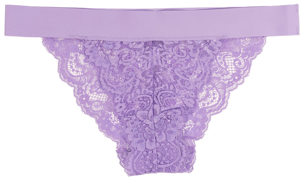 Love Libby Panties Pretty Lace Bikini with Laser Cut Waistband — main product shot