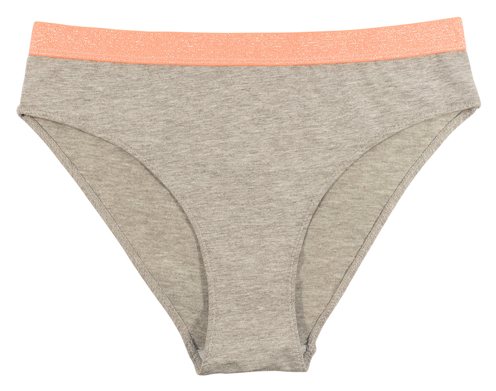 Love Libby Panties High Waist Cotton Cheeky with Shimmer Elastic — main product shot
