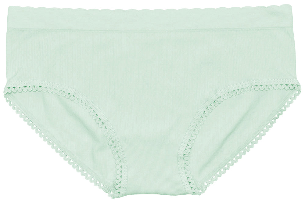 Love Libby Panties Seamless Textured Hipster with Picot Trim — main product shot