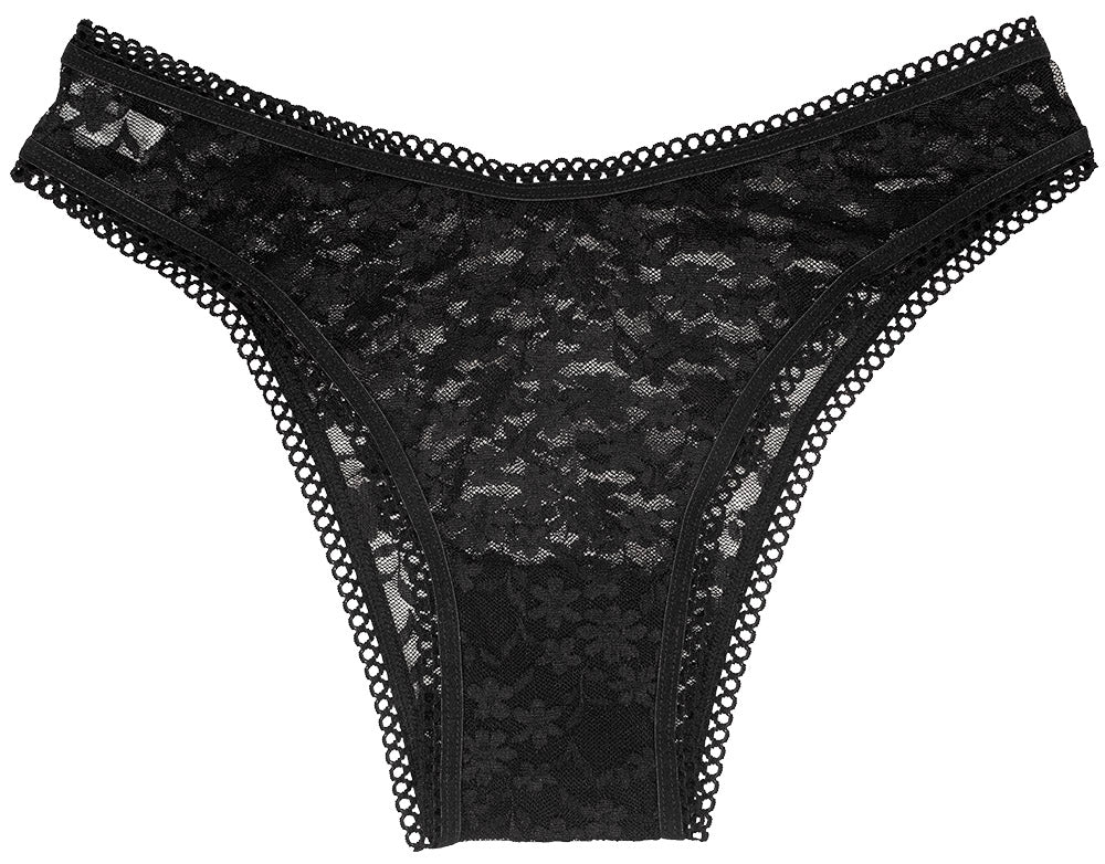 Love Libby Panties High Leg Daisy Lace Cheeky with Picot Trim - Last Chance — lifestyle worn / used context
