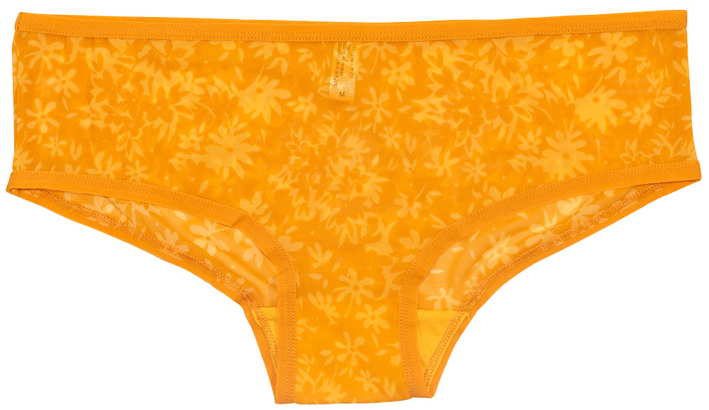 Love Libby Panties Cheerful Poppy Mesh Hipster – Stay-Put & XS–2X — main product shot