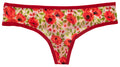 Love Libby Panties Winter Floral Mesh Thong – Sheer Comfort XS–3X — main product shot