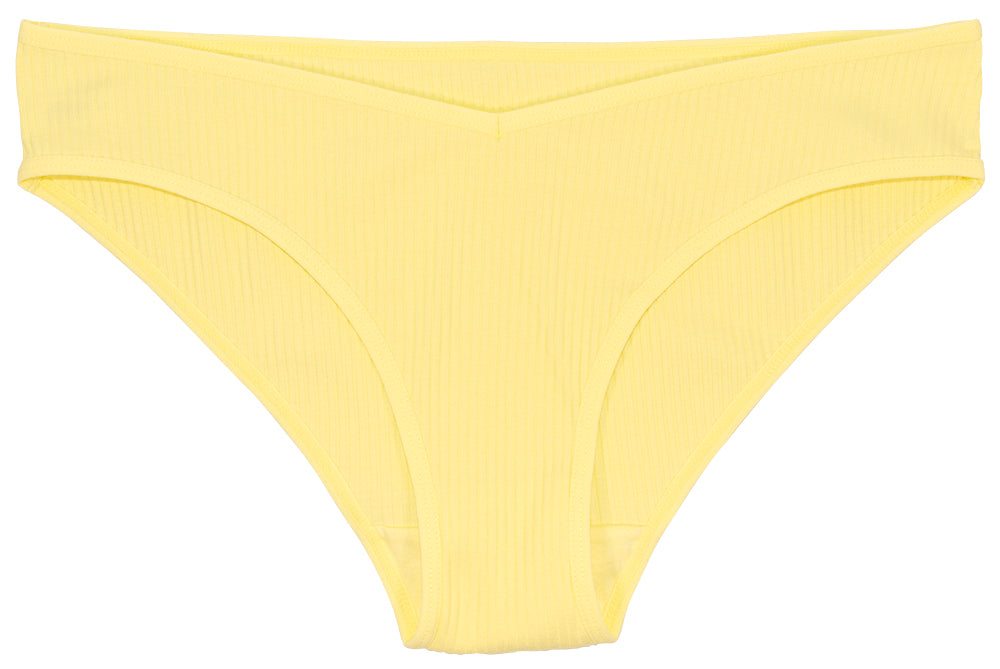 Love Libby Panties Cotton Rib Bikini — lifestyle context