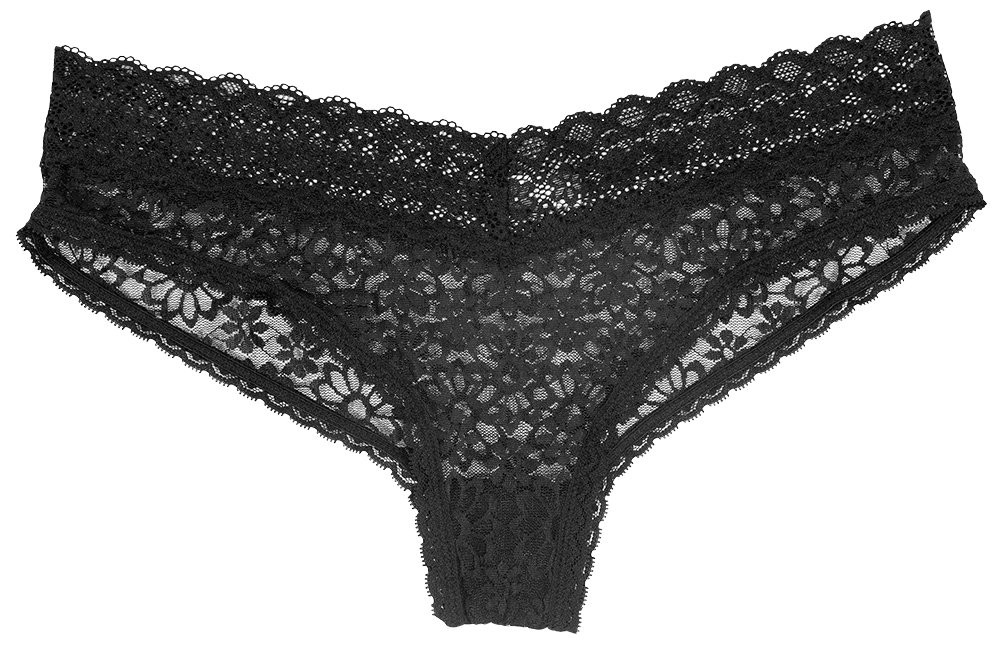 Love Libby Panties V-Front Lace Cheeky — side view
