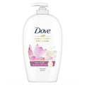 Dove Moisturizing Shower Gel with Lotus Flower and Rice Milk - Nourishing Body Wash for Dry Skin, 15.22 fl oz