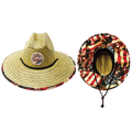 The Heartbeat Brand THB Straw - Sun Hat - Flag — main product shot
