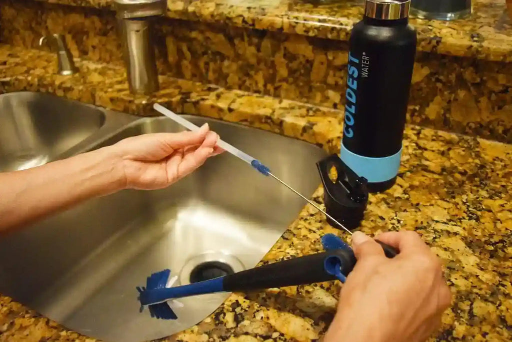 The Coldest Water Bottle Brush: 3 Tools in 1, view 4