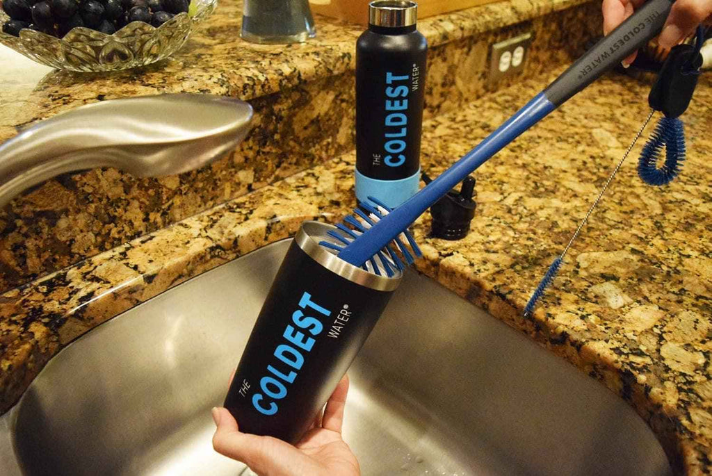 The Coldest Water Bottle Brush: 3 Tools in 1, view 3