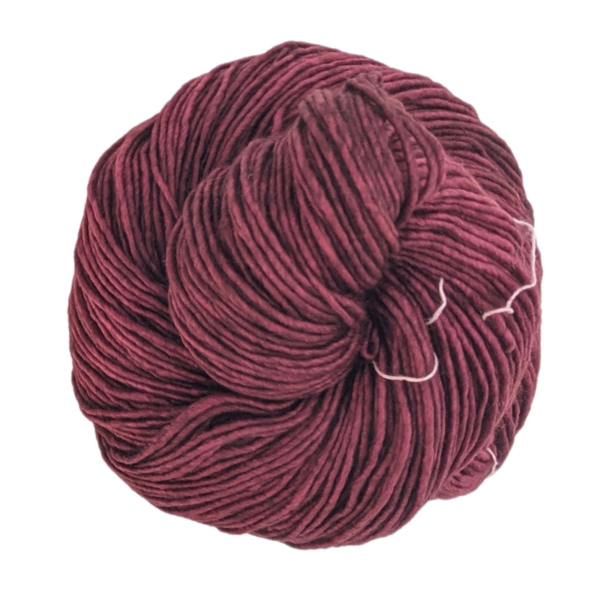 Darn Good Yarn Darn Good Yarn The Cozy Cardigan Knitting Kit — Darn Good Yarn branding close-up