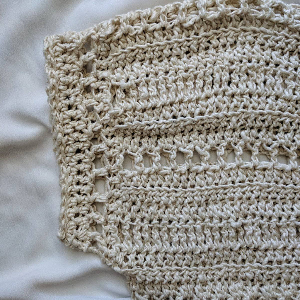 Darn Good Yarn Darn Good Yarn The Driftwood Tee Crochet Kit — kits category context
