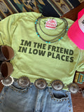 Wild Junkie The Friend In Low Places Graphic Tee — main product shot