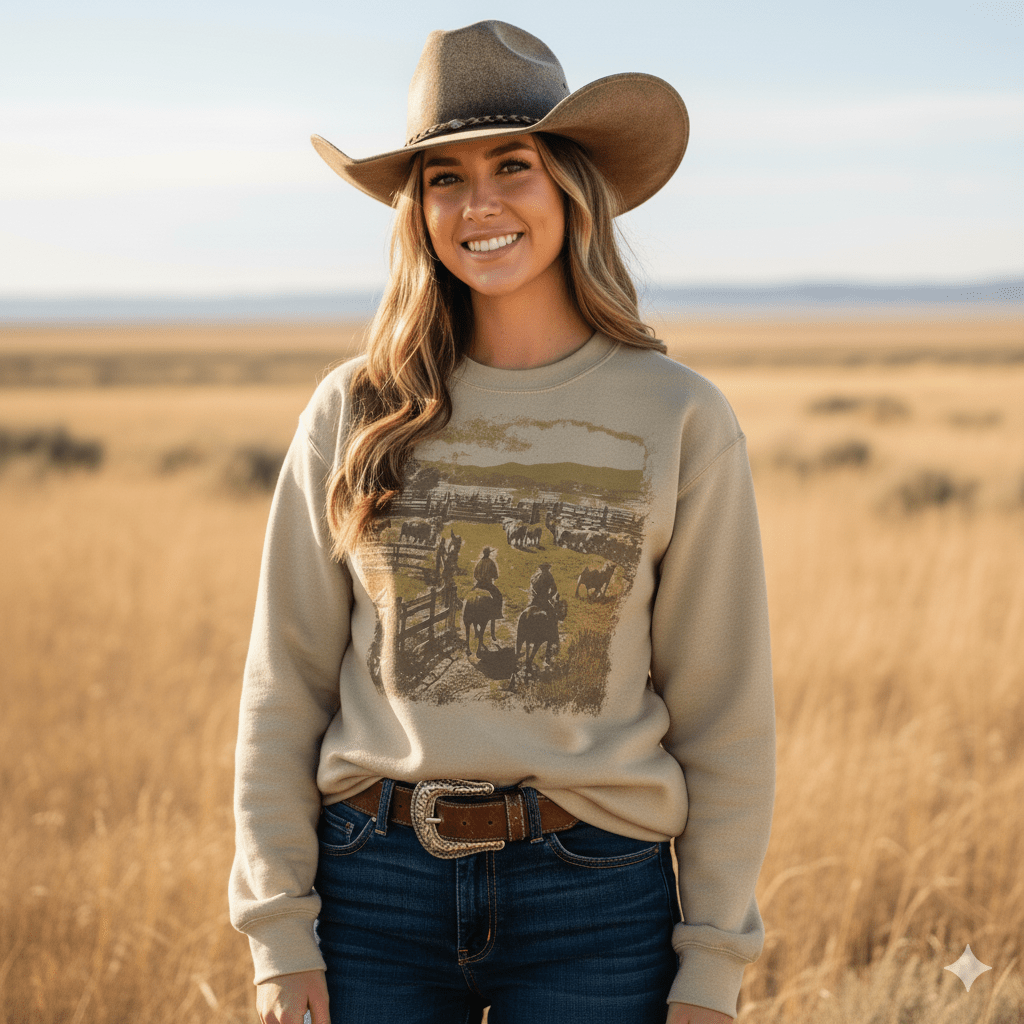 Wild Junkie The Herd Keeper Graphic Sweatshirt — main product shot