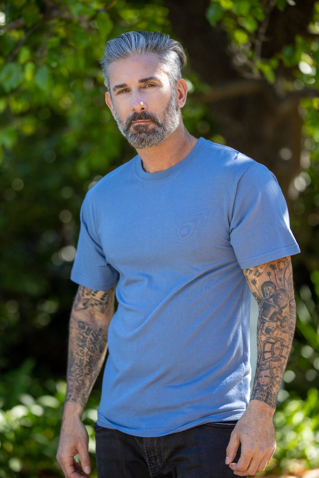 Spun Bamboo The Original Men's Bamboo Viscose/Organic Cotton Short Sleeve T-Shirt - Classic Cut — feature highlight
