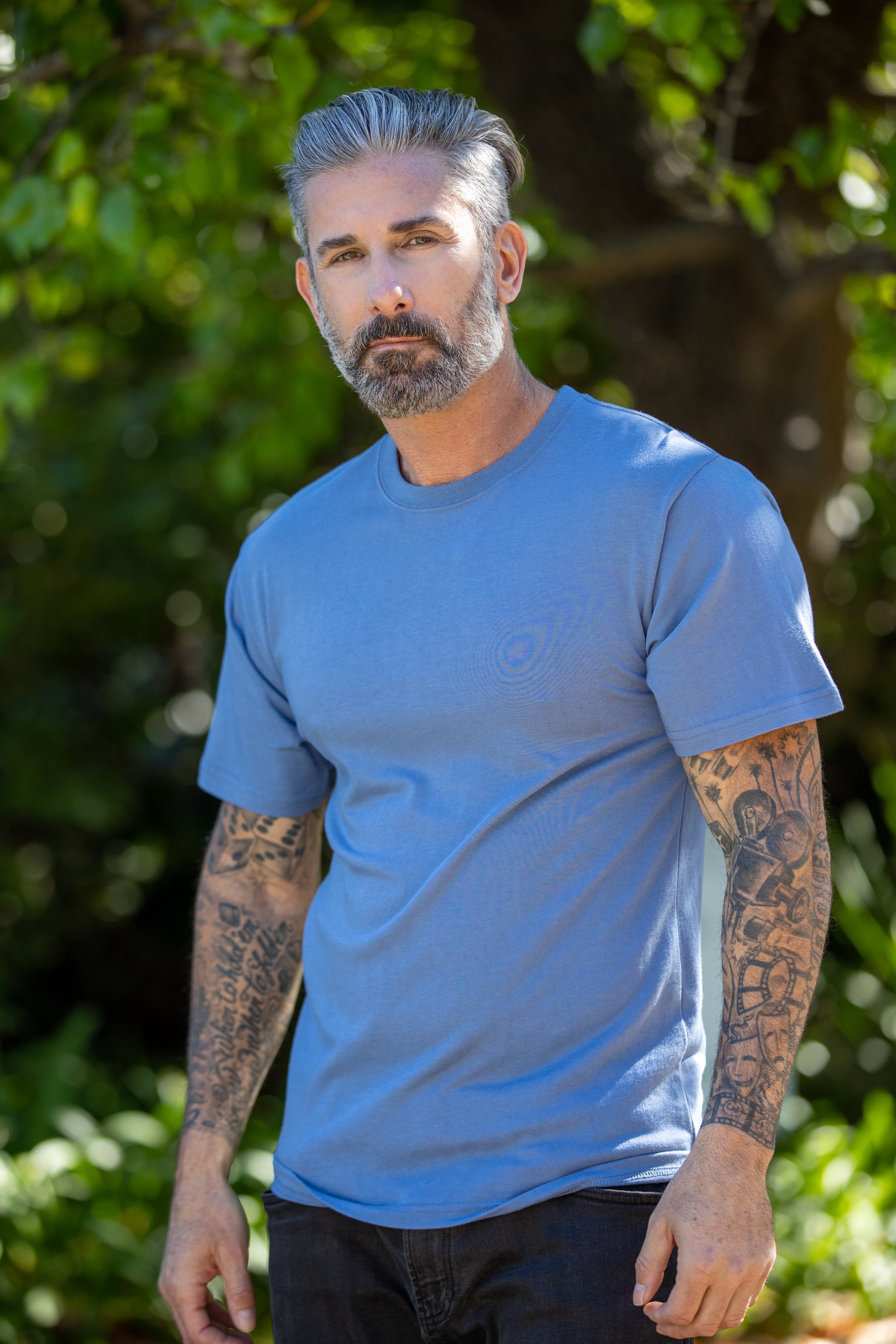 Spun Bamboo The Original Men's Bamboo Viscose/Organic Cotton Short Sleeve T-Shirt - Classic Cut — feature highlight