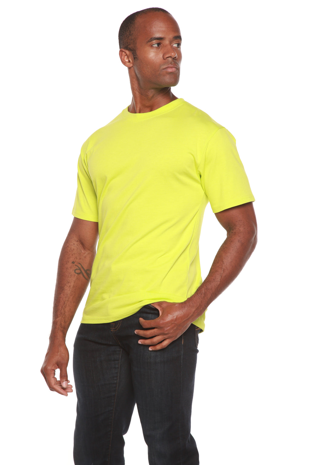 Spun Bamboo Clearance Men's Bamboo Short Sleeve T-Shirt - Classic Cut — comparison shot