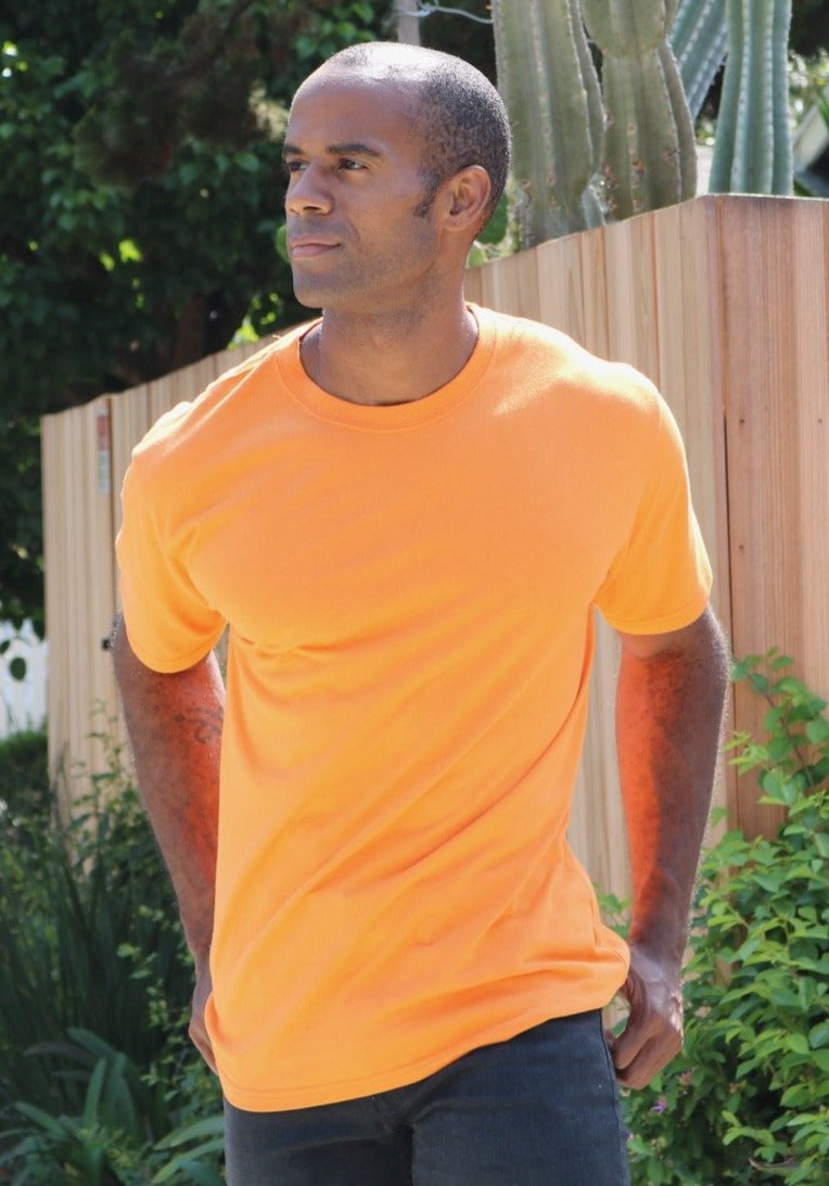 Spun Bamboo Clearance Men's Bamboo Short Sleeve T-Shirt - Classic Cut — size reference