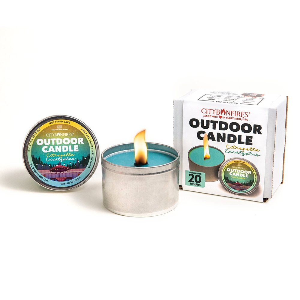 The Outdoor Candle - Citronella and Eucalyptus – City Bonfires