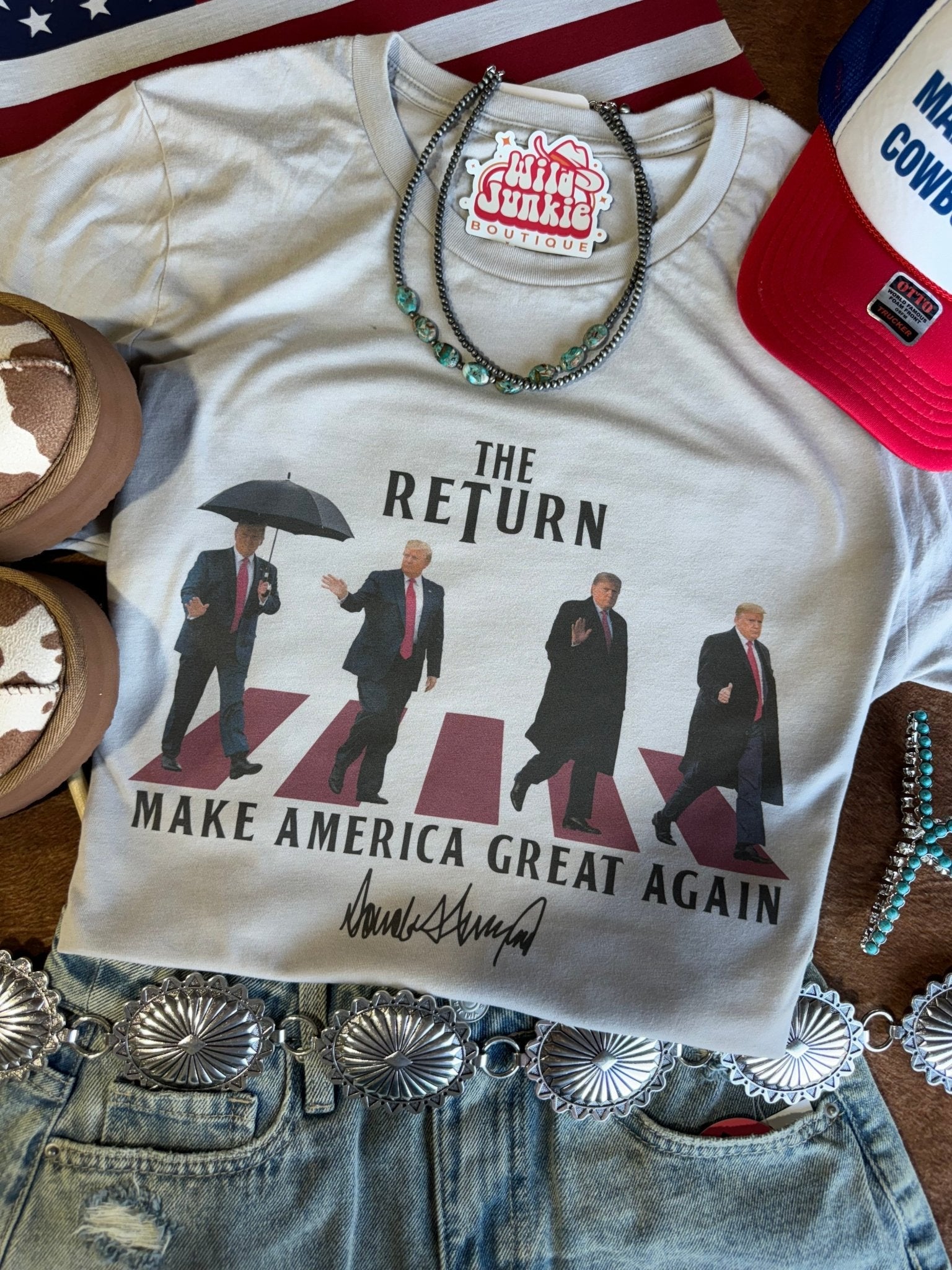 Wild Junkie The Return: MAGA Edition Graphic Tee — main product shot