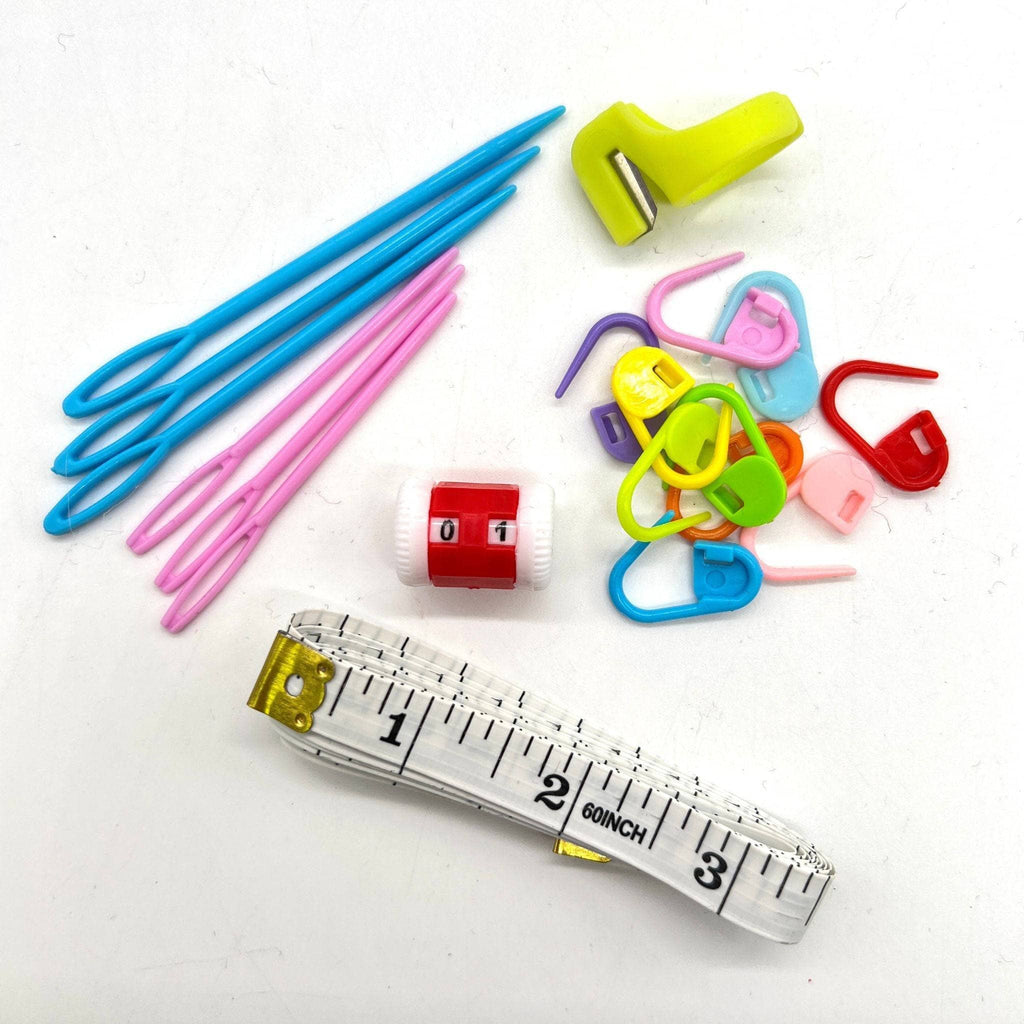 Darn Good Yarn The Ultimate Crochet Hook Set — Darn Good Yarn branding close-up