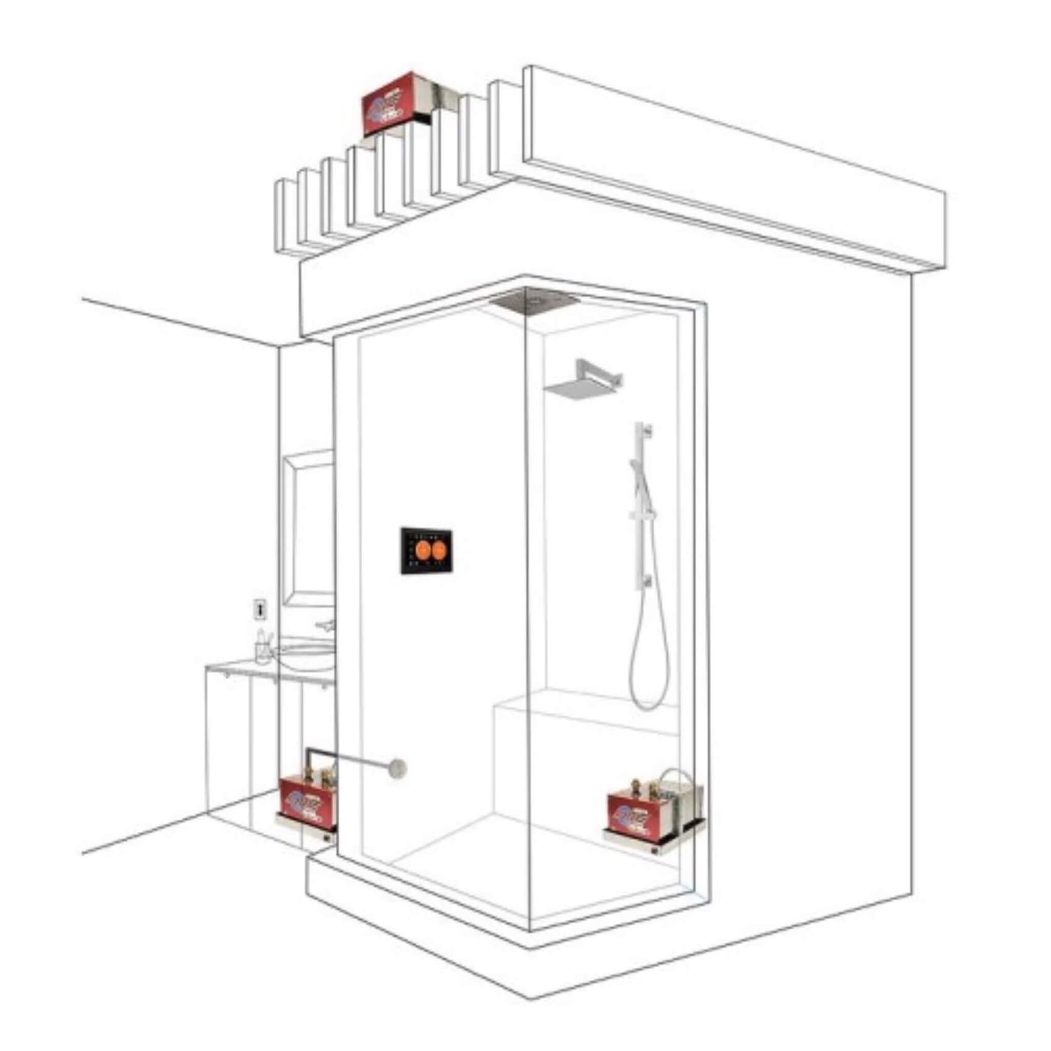 ThermaSol 8KW Pro I Essential Steam Shower Generator With Fast Start [PROI-140] (SAK61352) – SAKSBY WHOLESALE, view 3
