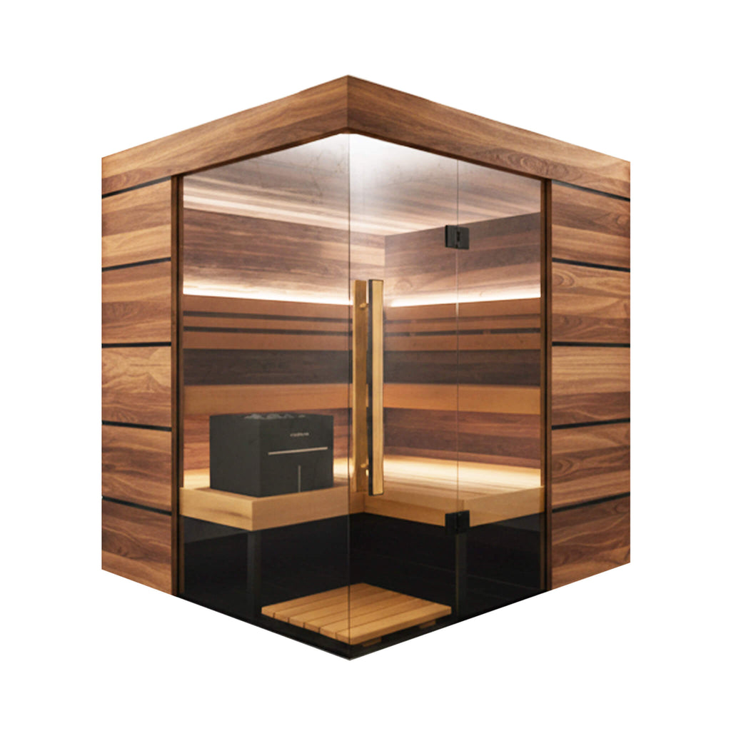 ThermaSol Astra 4-Person Indoor Semi Panoramic Glass Sauna Cabin [Made-To-Order] [14-ASTRADL\R] (SAK90471) – SAKSBY WHOLESALE