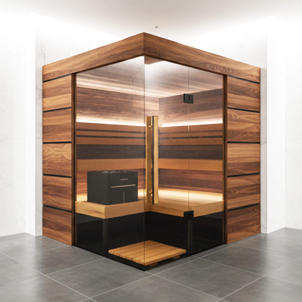 ThermaSol Astra 4-Person Indoor Semi Panoramic Glass Sauna Cabin [Made-To-Order] [14-ASTRADL\R] (SAK90471) – SAKSBY WHOLESALE